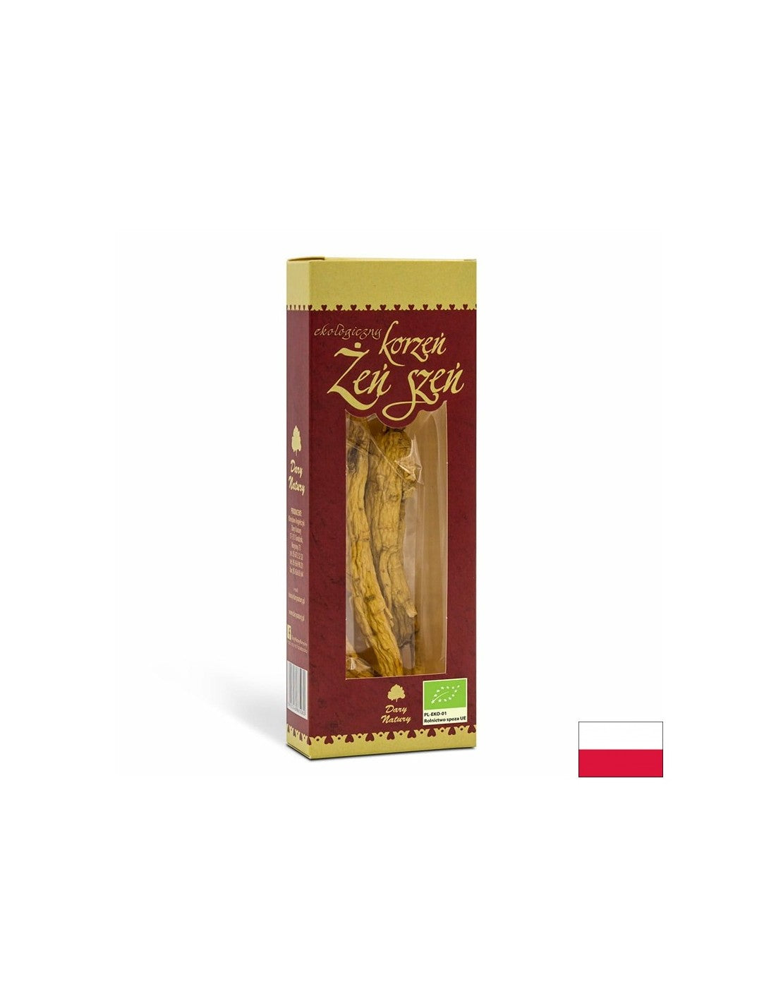 Energia a imunita - Ženšen (koreň) BIO, 20 g <tc>Dary Natury</tc>