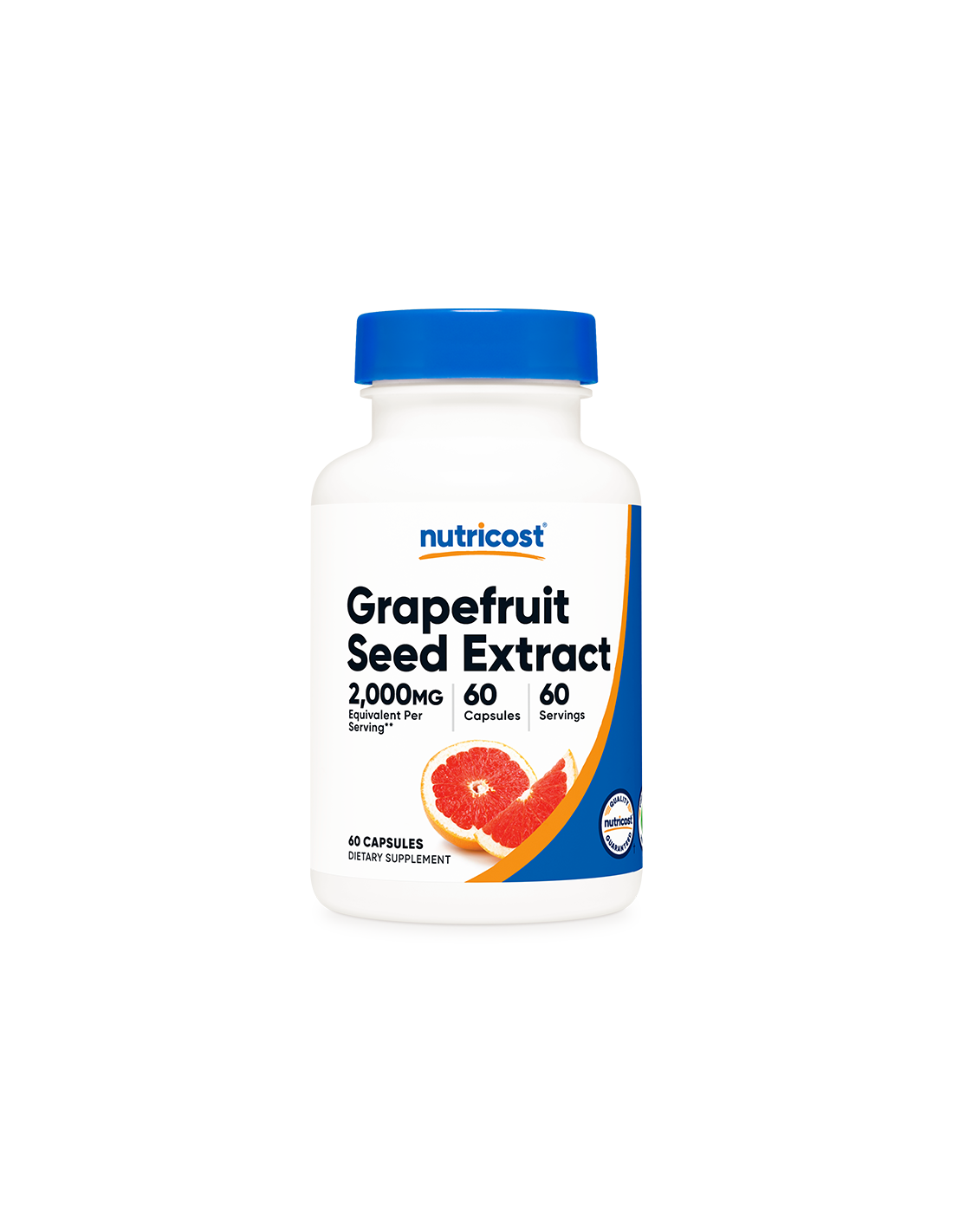 Imunita - Extrakt z grapefruitových jadierok, 2000 mg/60 kapsúl <tc>Nutricost</tc>