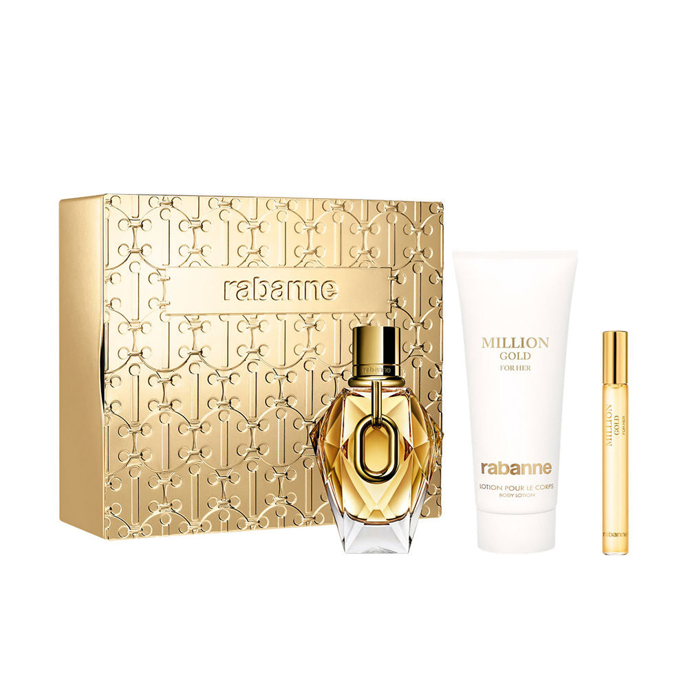 Spravte milión zlata pre jej Eau de Parfum 90 ml + telové mlieko 100 ml + cestovný sprej 10 ml