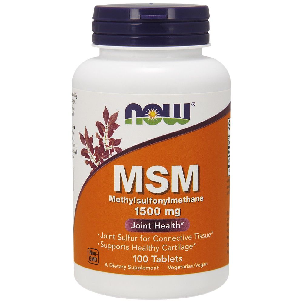 MSM 1500 mg - 100 tabliet