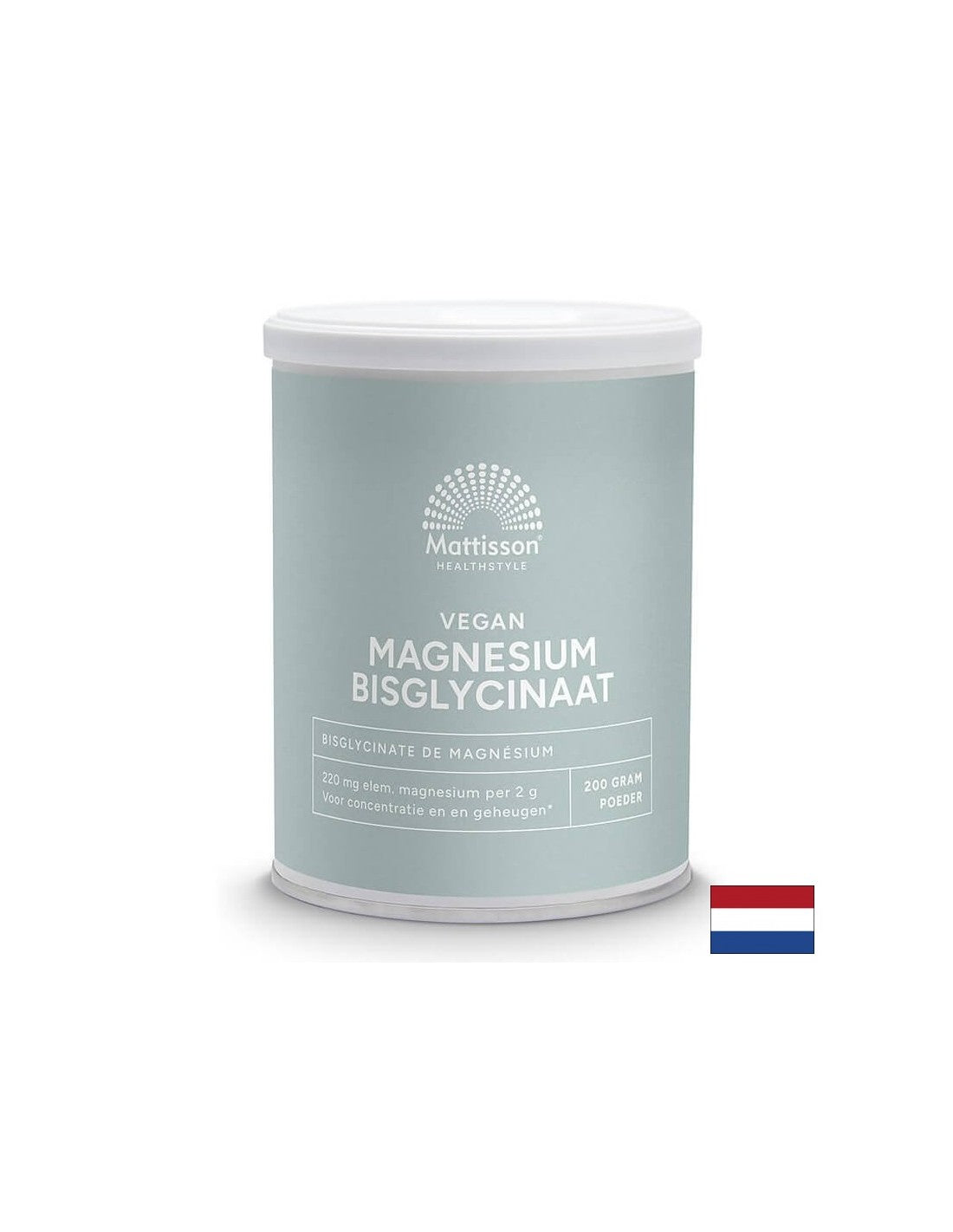 Svalnatý, srdcový a nervový systém - horčík (bisglycinát) vegánsky, 220 mg x 250g prášku