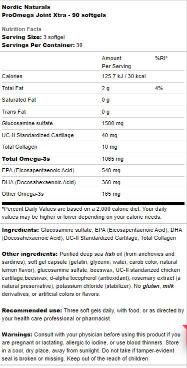 Proomega kĺb xtra - 90 gélových kapsúl