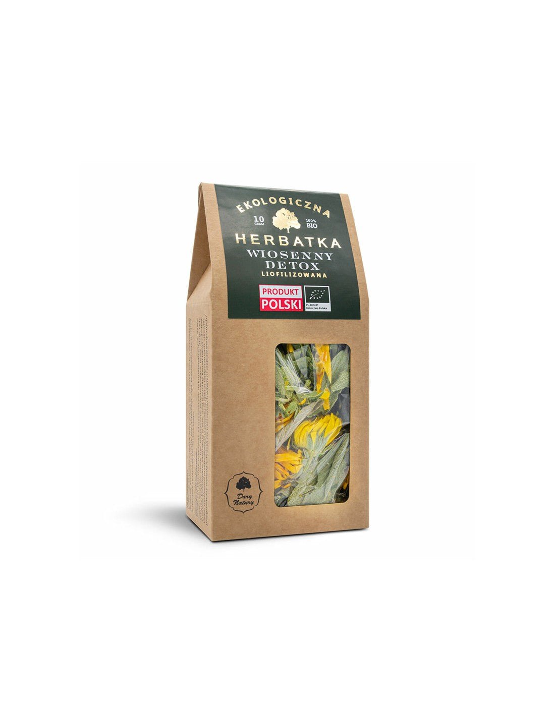 Lyofilizovaný bylinný čaj Jarný detox Bio, 25 g <tc>Dary Natury</tc>