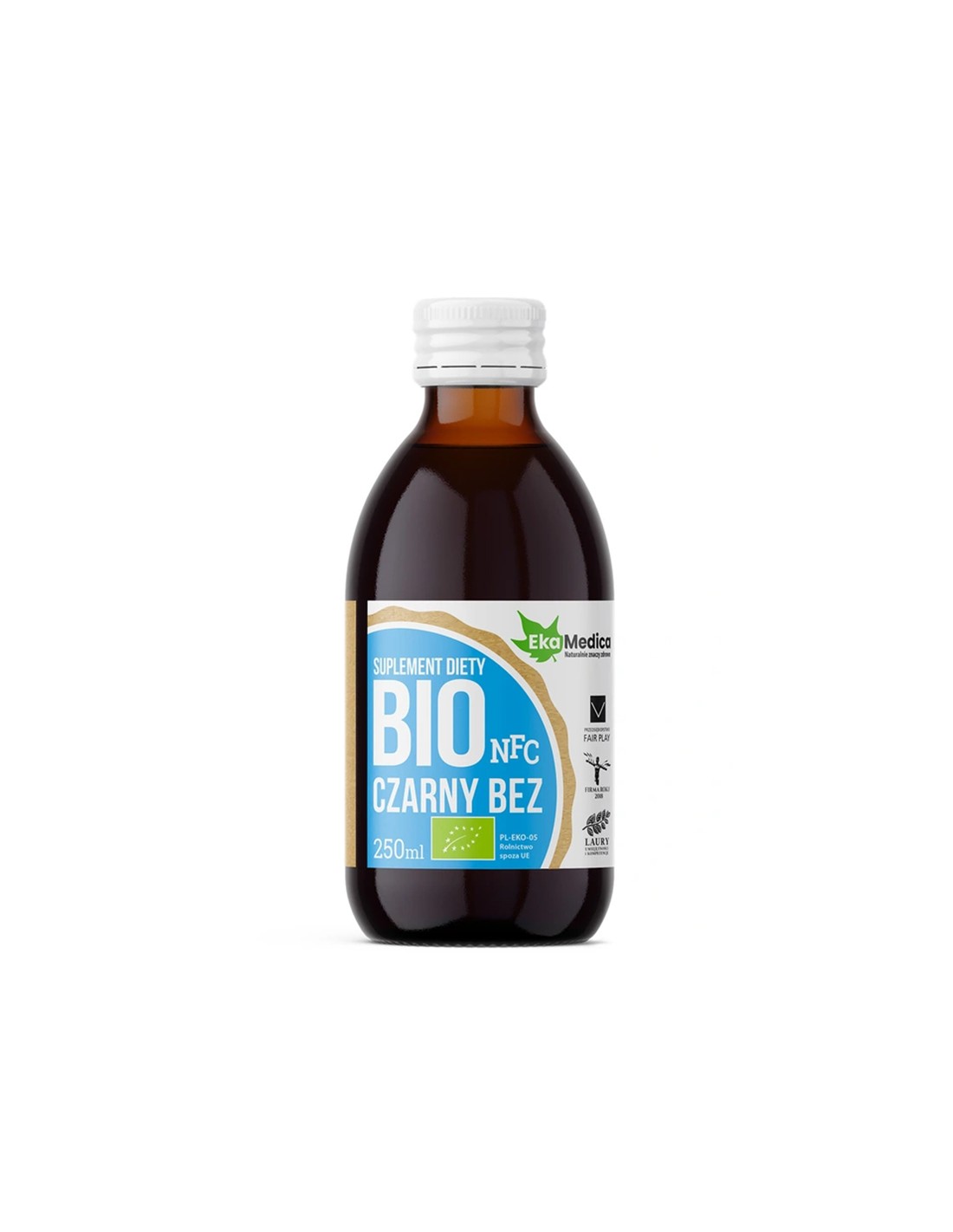 Organická šťava z acerola a prírodného vitamínu C - imunita a respiračný systém, 250 ml, 5 alebo 10 dávok