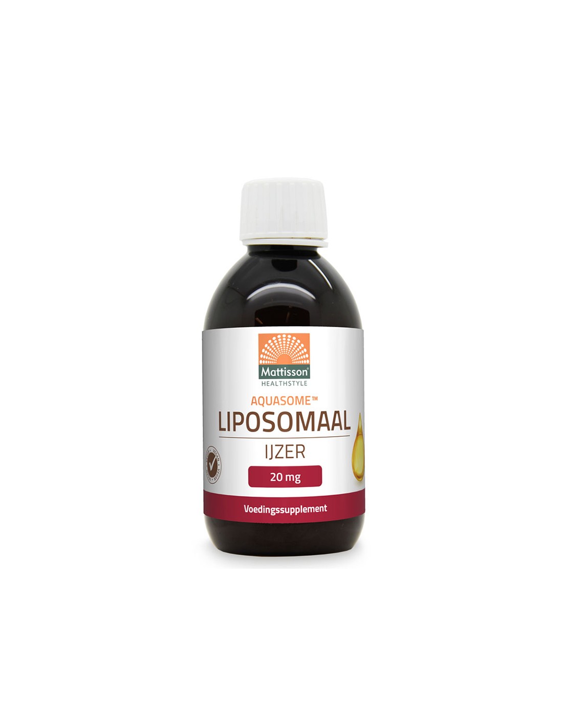 Anémia - Lipozomálne železo, 250 ml <tc>Mattisson Healthstyle</tc>