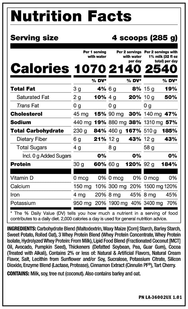 Hmotnosť xxxtreme 2500 - 10,00 kg