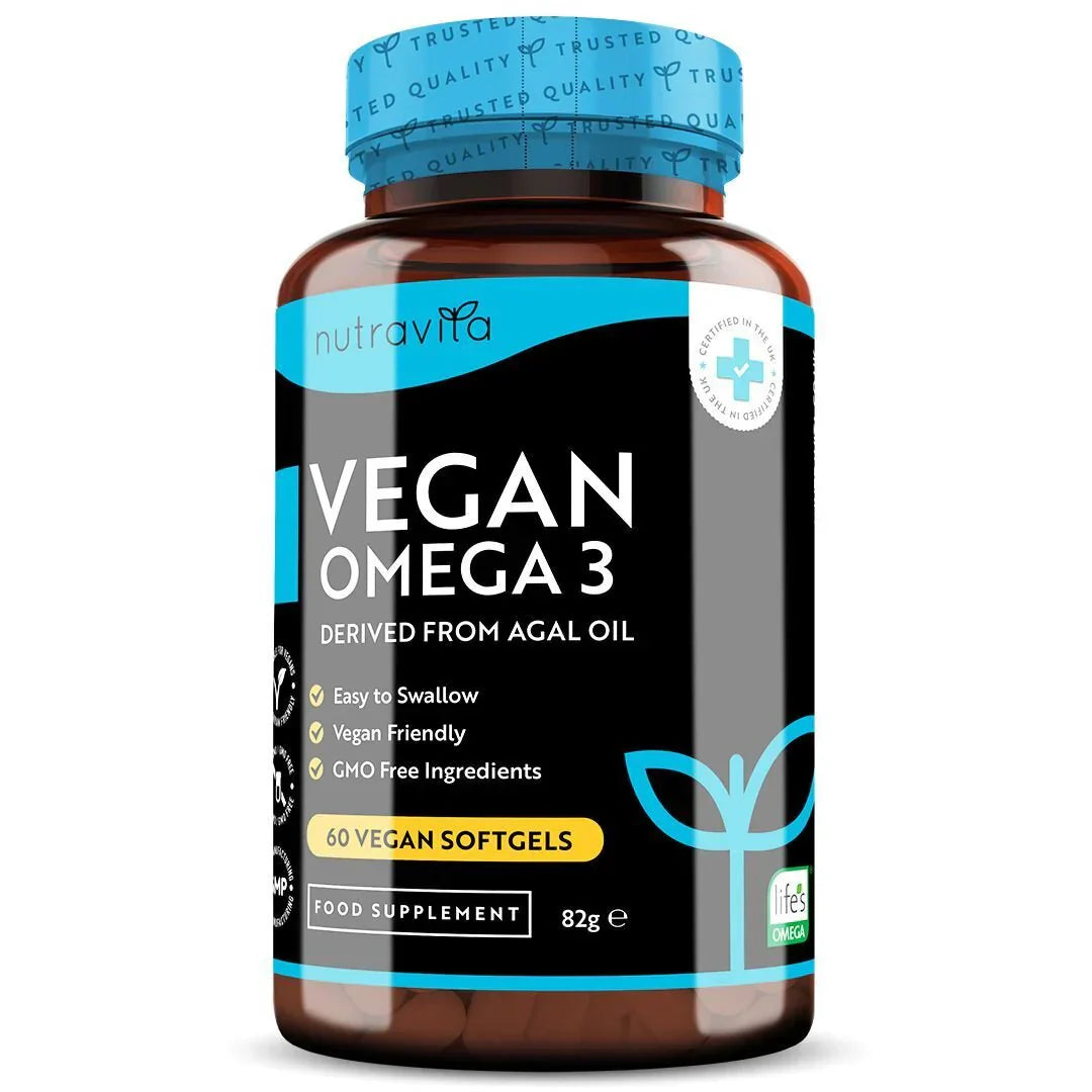 Vegan Omega 3 - 2000 mg /60 vegánskych gélových kapsúl /