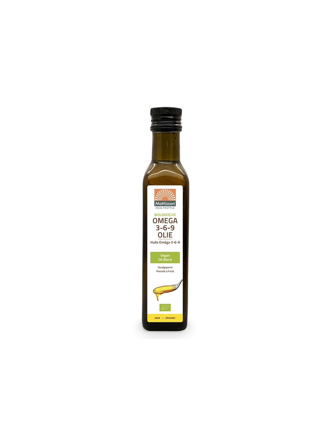 Omega-3-6-9 organický olej (Vegan), 250 ml <tc>Mattisson Healthstyle</tc>