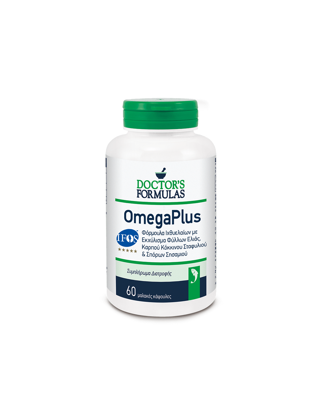 Omega Plus (Omega-3, Olive, Grape Seed a Sesame), 60 Doctor's Formuly Doctor's Softgel Capsules