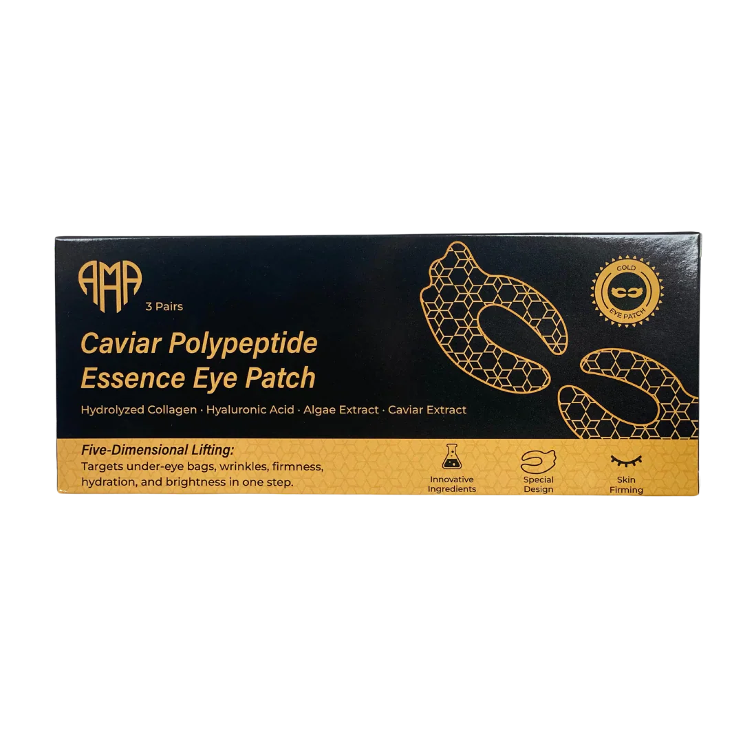 Platca kaviár polypeptid Essence Eye Eye - Intenzívny kolagén a hydratačná starostlivosť (3 ks)