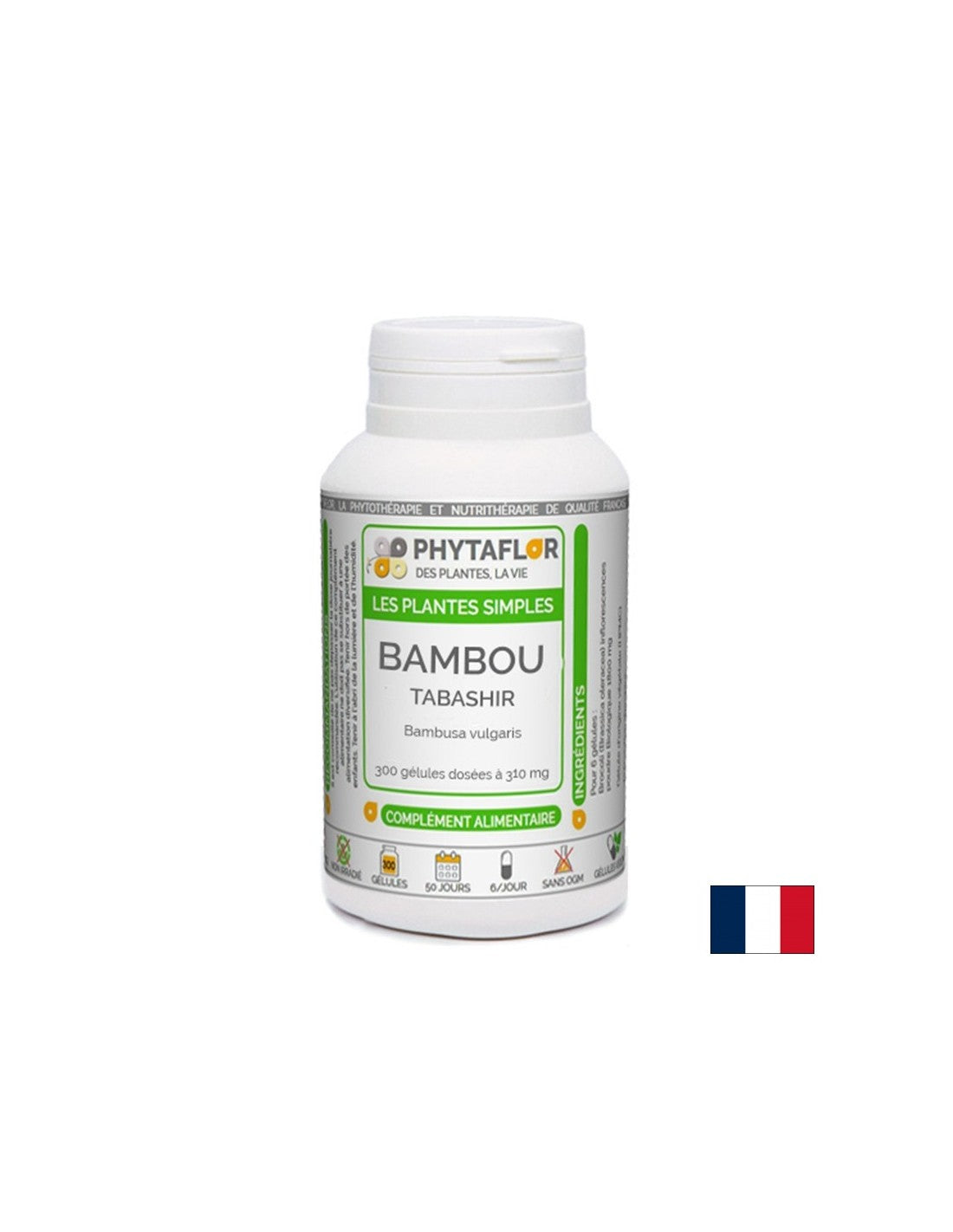 Vlasy a pokožka - bambusový exsudát, kapsuly 300 mg x 50