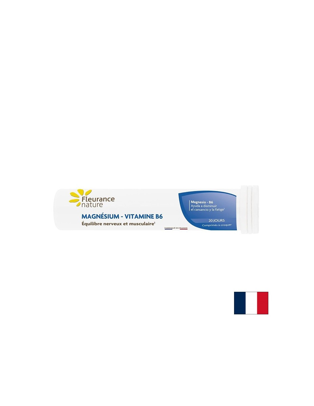 Svalová, srdcová a nervová systém - horčík (uhličitan) 300 mg + vitamín B6 2 mg, 20 tabliet