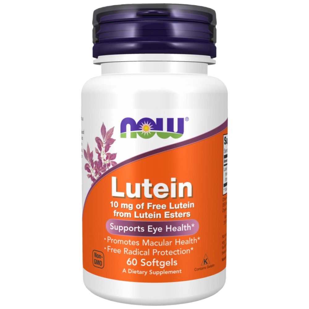 Lutein 10 mg esterov - 60 softgelov