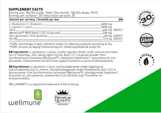 Immuno Support System - 300 grams - Nutra Best Europe