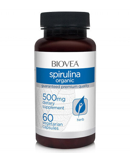 Spirulina Organické 500 mg / 60 čiapok