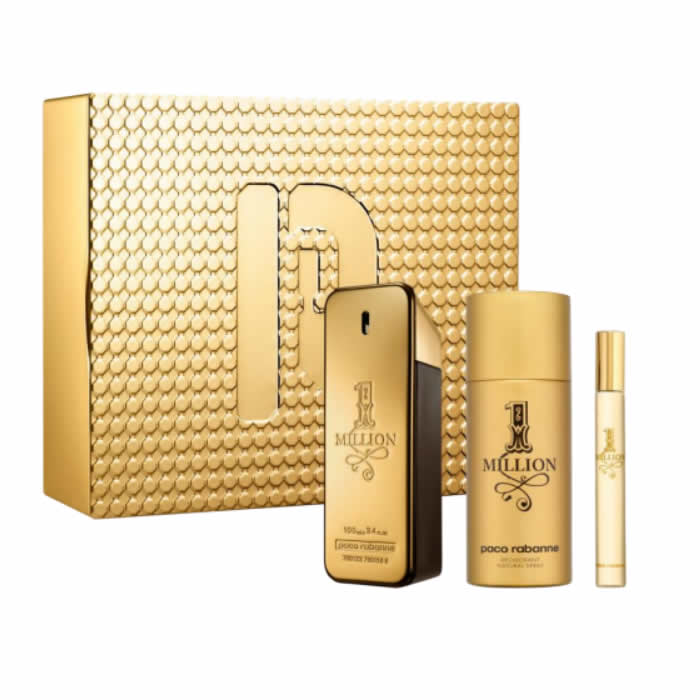 <tc>PACO RABANNE</tc> 1 milión toaletnej vody v spreji 100 ml sada 3 kusov