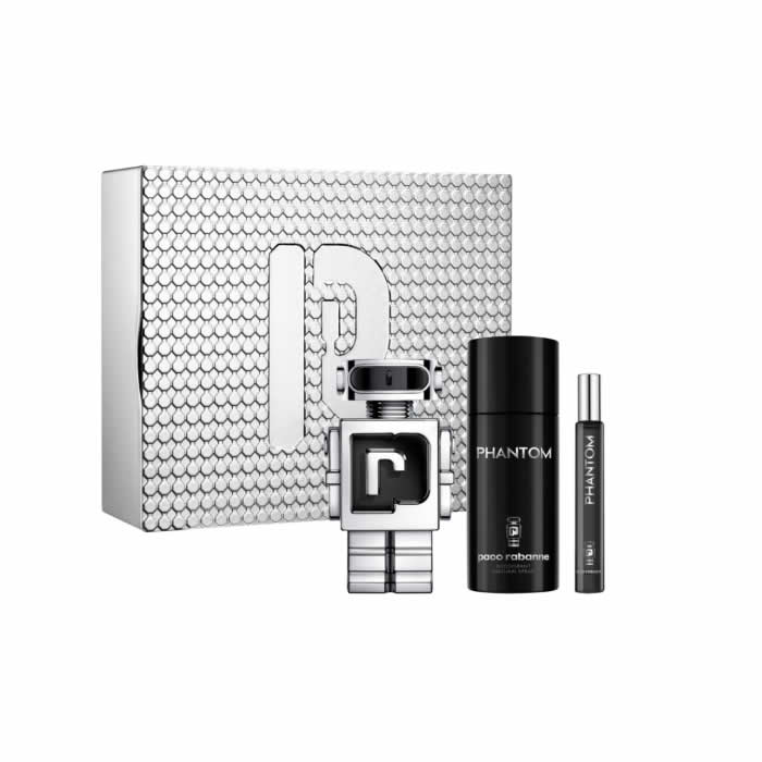 <tc>PACO RABANNE</tc> Phantom Eau De Toilette Spray 100ml Set 3 kusy