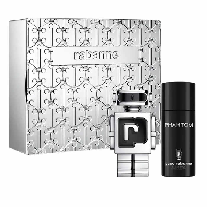 <tc>PACO RABANNE</tc> Phantom Eau De Toilette Spray 100ml Set 2 kusy