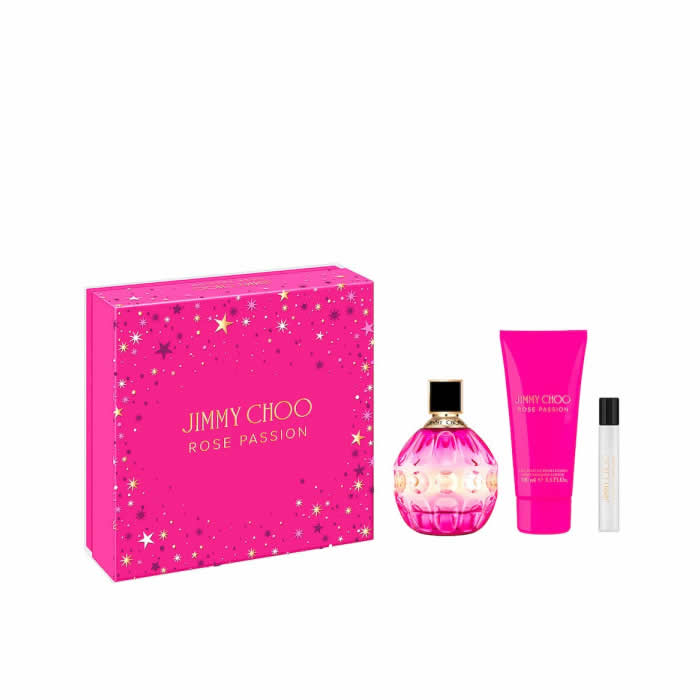 <tc>JIMMY CHOO</tc> Rose Passion Eau De Parfume Spray 100ml Set 3 kusy