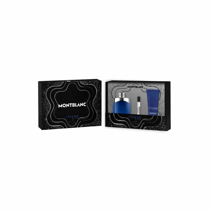 <tc>MONTBLANC</tc> Legend Blue Eau De Parfum Spray 100ml Set 3 kusy