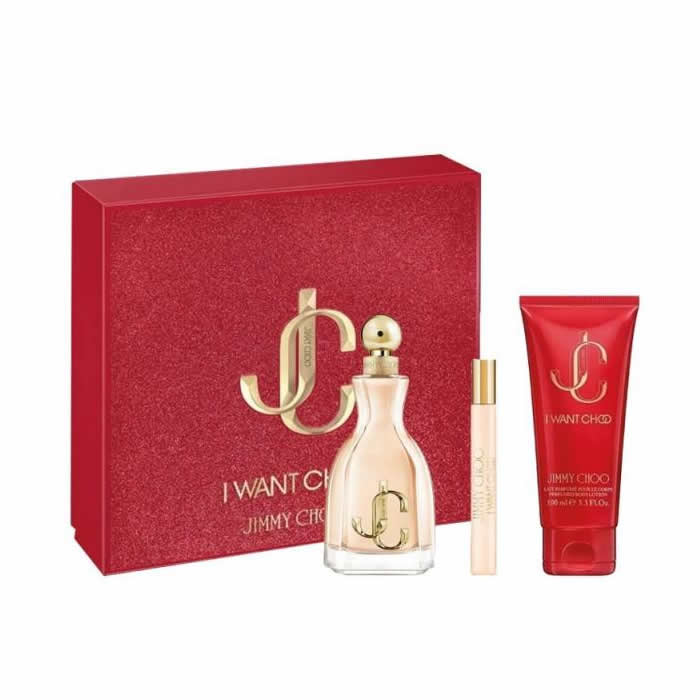 <tc>JIMMY CHOO</tc> I Want Choo Eau De Parfum Spray 100 ml Set 3 kusy