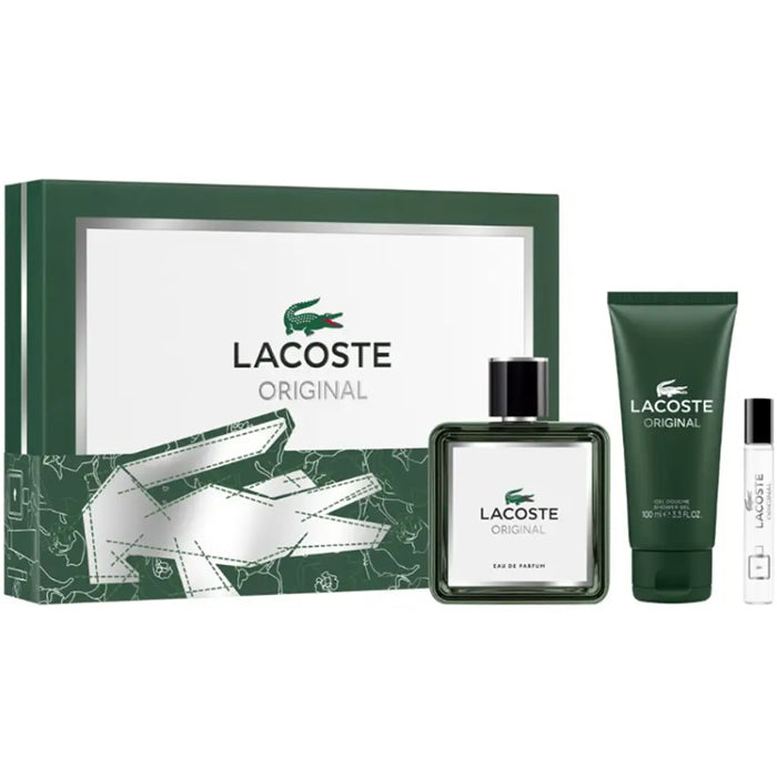 <tc>LACOSTE</tc> Original Eau De Parfum Spray 100ml Set 3 kusy
