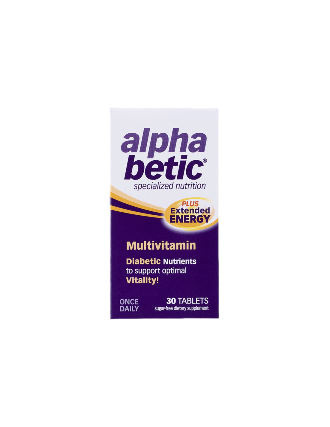 Energizácia multivitamínov pre diabetikov - Alpha Betic®, 30 tabliet