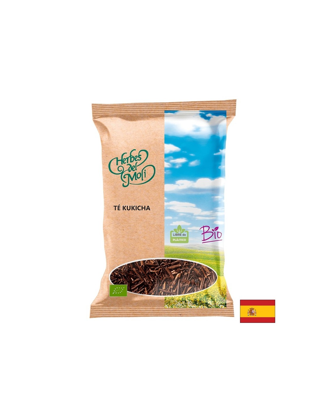 Zelený čaj z Kukicha Bio, 35 G Herbes del Moli