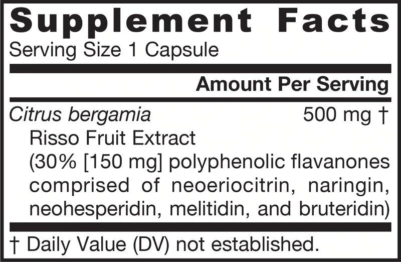 Citrus Bergamot 500 mg - 60 kapsúl