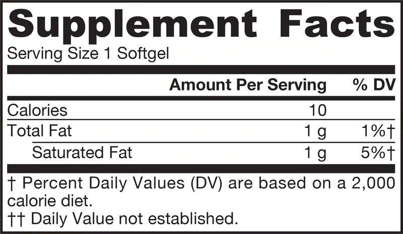 Kokosový olej (extra panna) 1000 mg - 120 gélových kapsúl