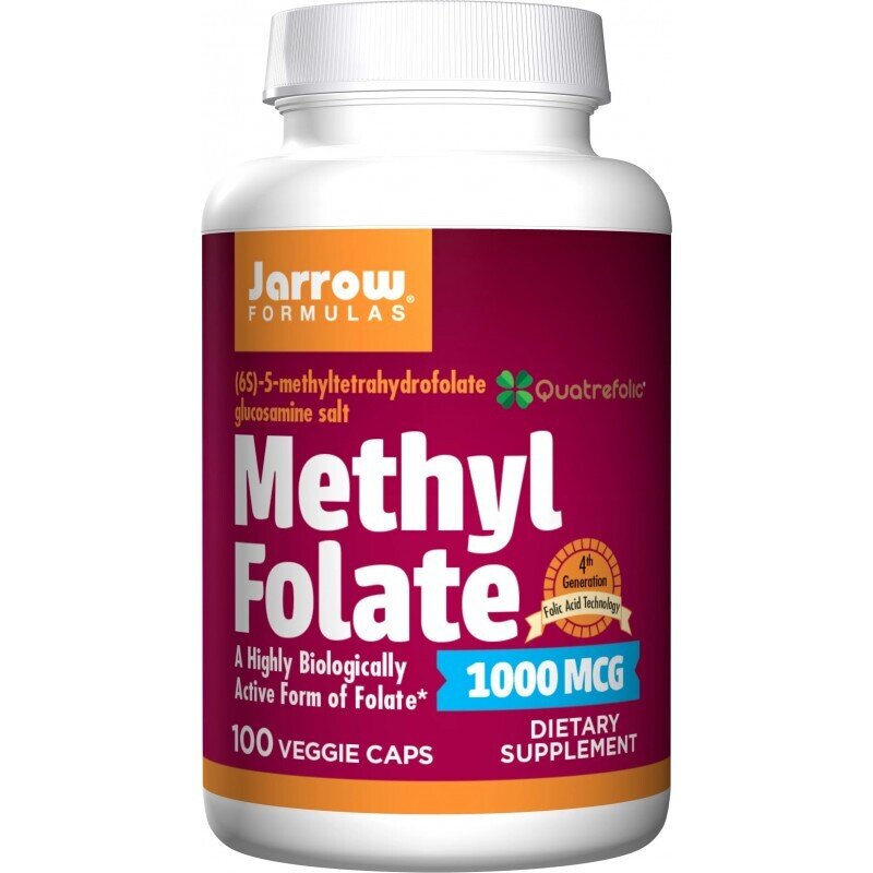 Metylfolát 1000 mcg - 100 kapsúl