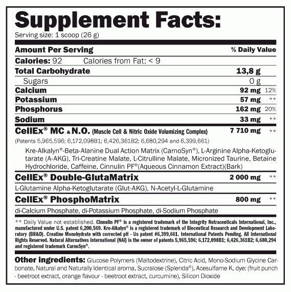 Cellex neobmedzený prášok 1040g