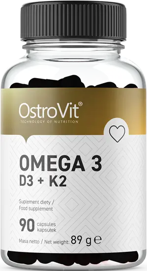 <tc>OstroVit</tc> Omega 3 / D3 + K2 - 90 Gélové kapsuly
