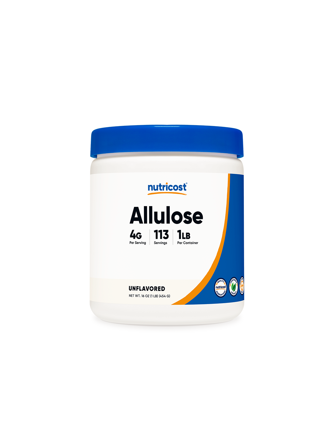 Allulóza (keto sladidlo), 454 g (prášok) <tc>Nutricost</tc>