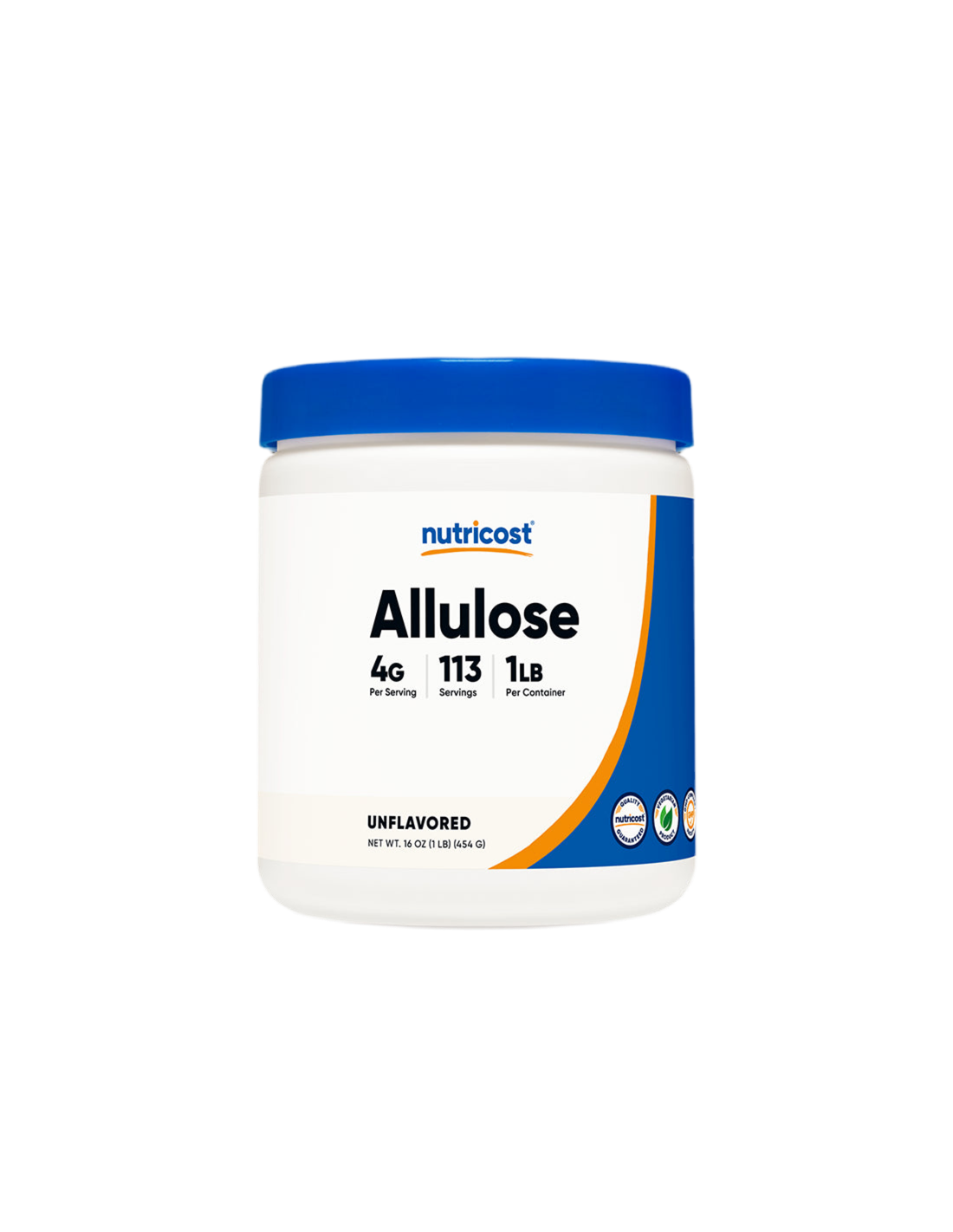 Allulóza (keto sladidlo), 454 g (prášok) <tc>Nutricost</tc>
