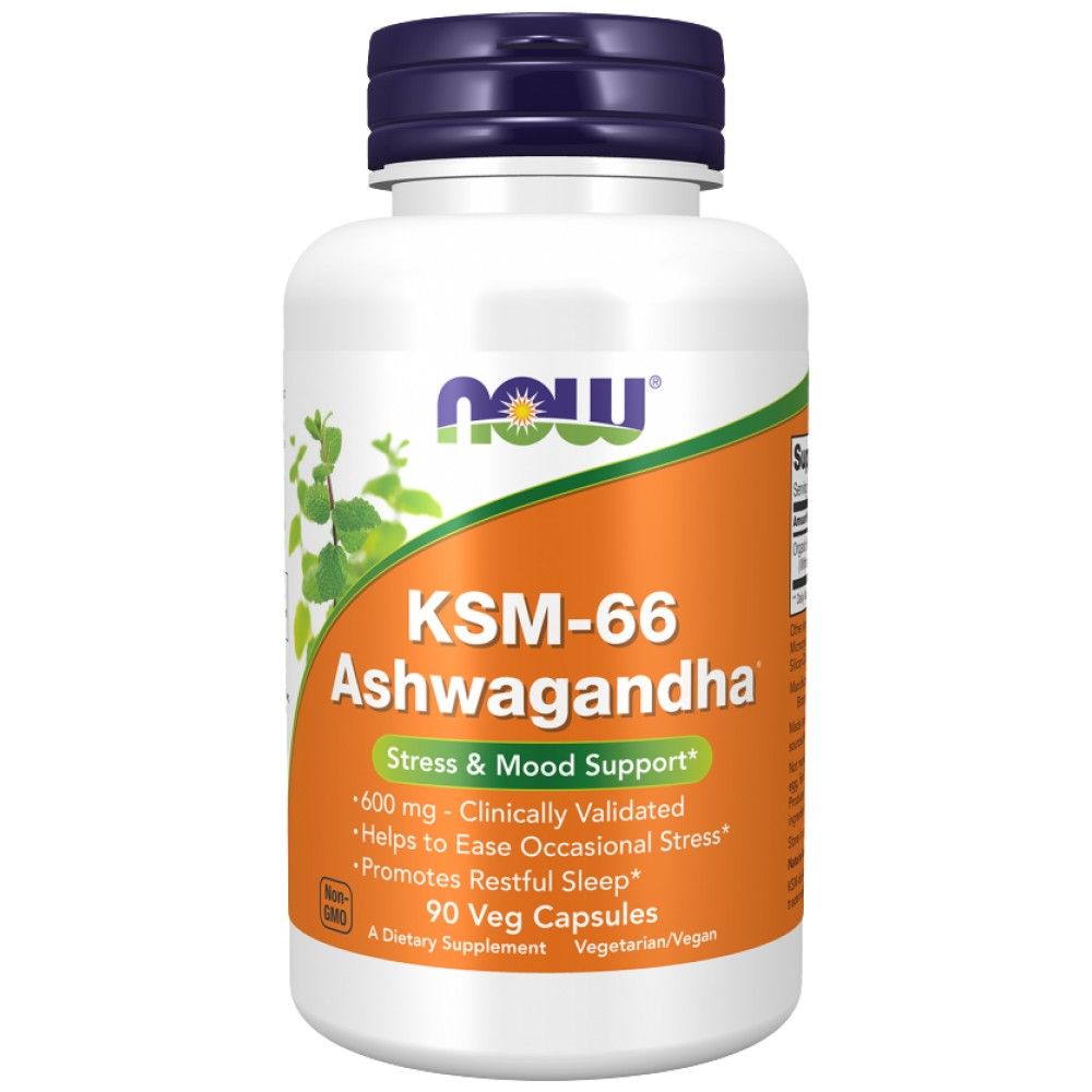 KSM -66 Ashwagandha® 600 mg - 90 kapsúl