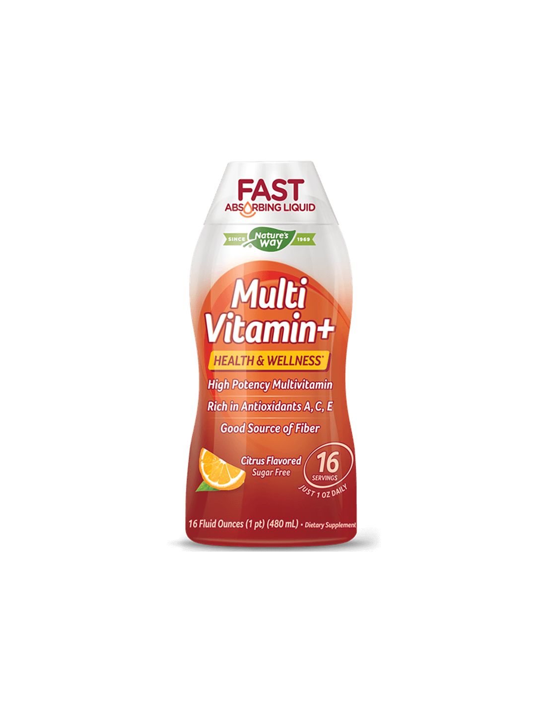 Liquid multivitamín - Energia a silná imunita, 480 ml
