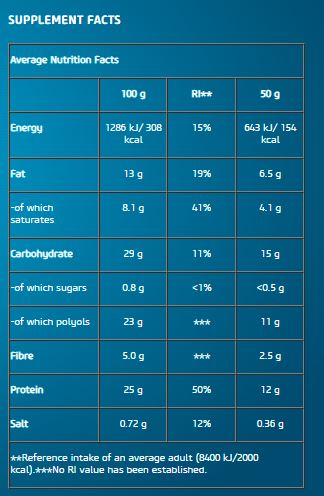 Vegánska proteínová tyčinka / 50 g