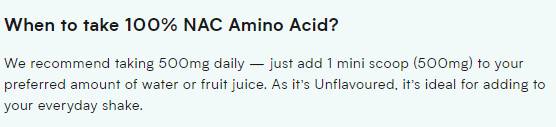 100% NAC / N-acetyl cysteínový prášok 200 gramov