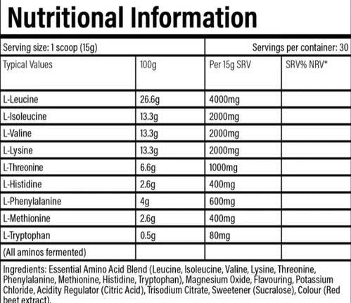 JP EAA | Fermentované aminos - 300 gramov