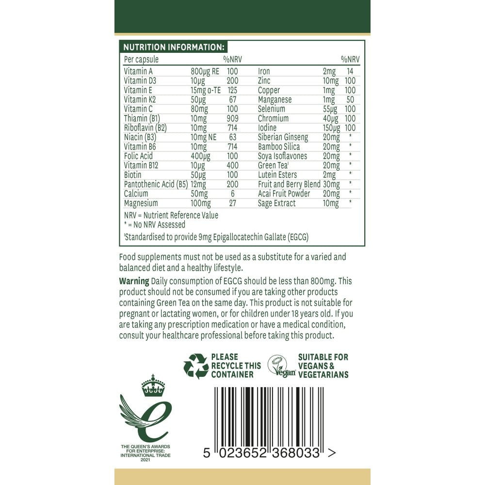 Komplex pre ženy 50+ (dámske 50+ viac vitamíny a minerály) 30 kapsúl Naturesaid