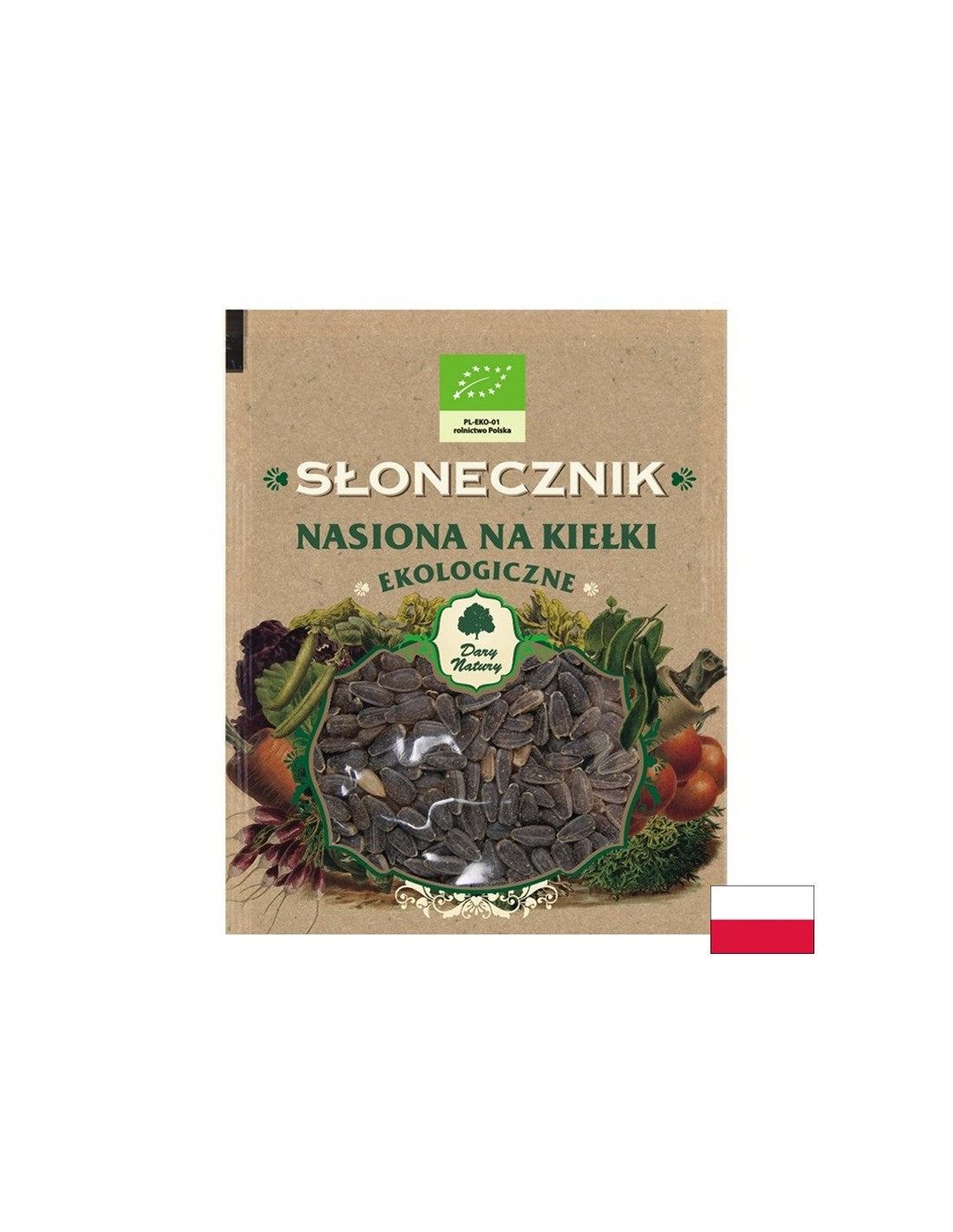 Slnečnica - Bio semienka na klíčky, 50 g <tc>Dary Natury</tc>