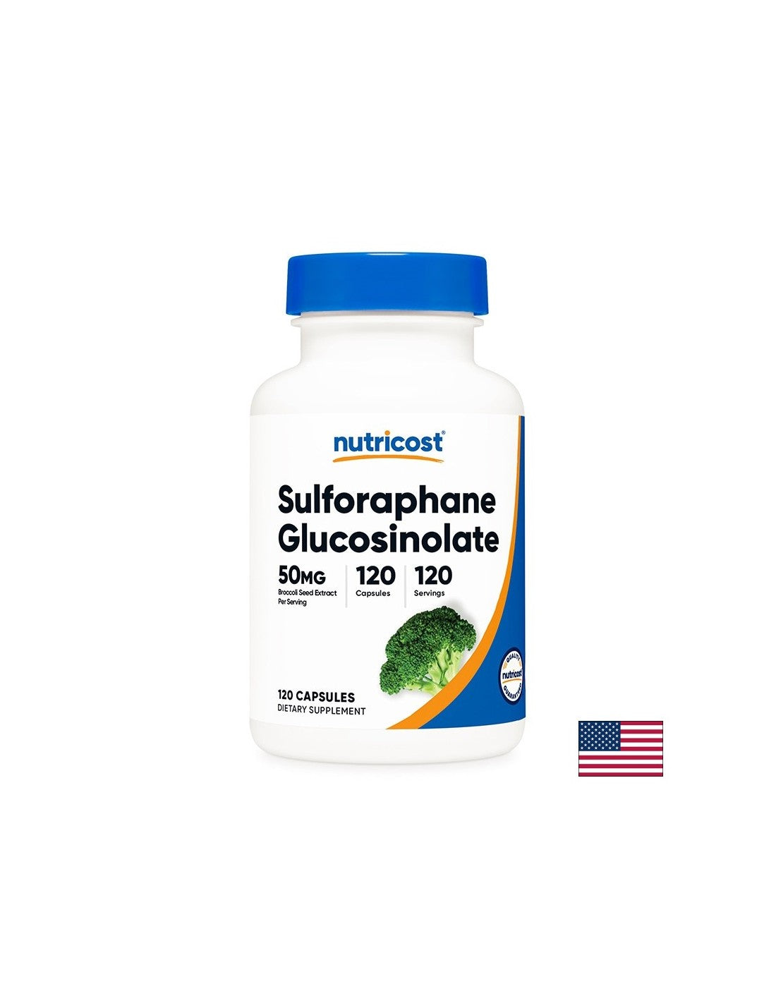 Antioxidant pre pečeň, mozog a imunitu - sulforafán glukozinolát, 50 mg x 120 kapsúl