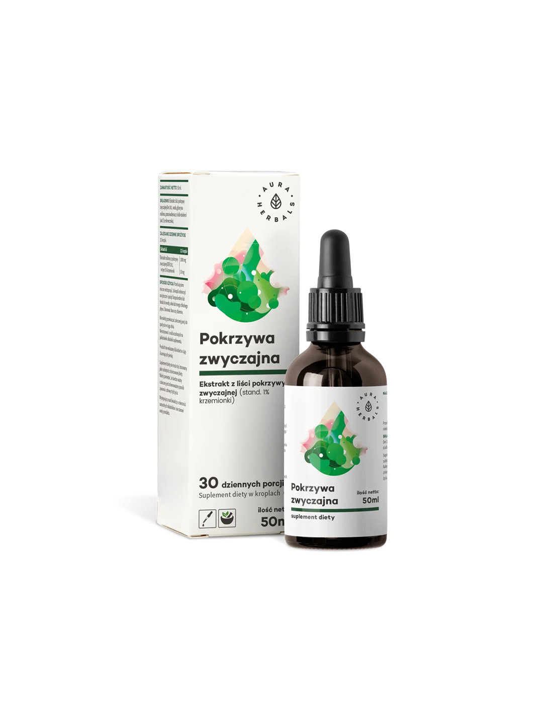 Močové cesty - Žihľava (list), 50 ml kvapiek <tc>Aura Herbals</tc>