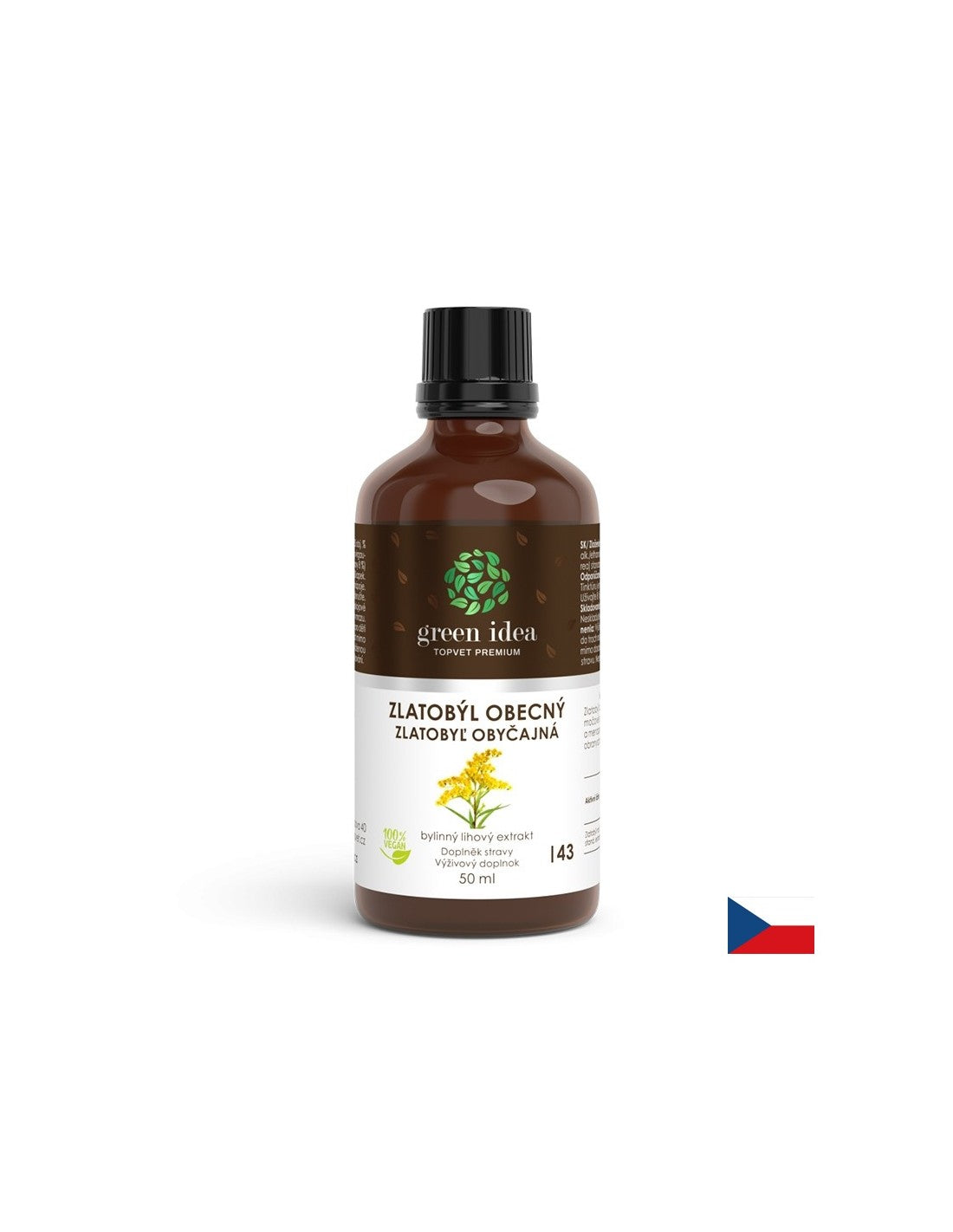 Močové zdravie - Goldenrod, 50 ml tinktúry