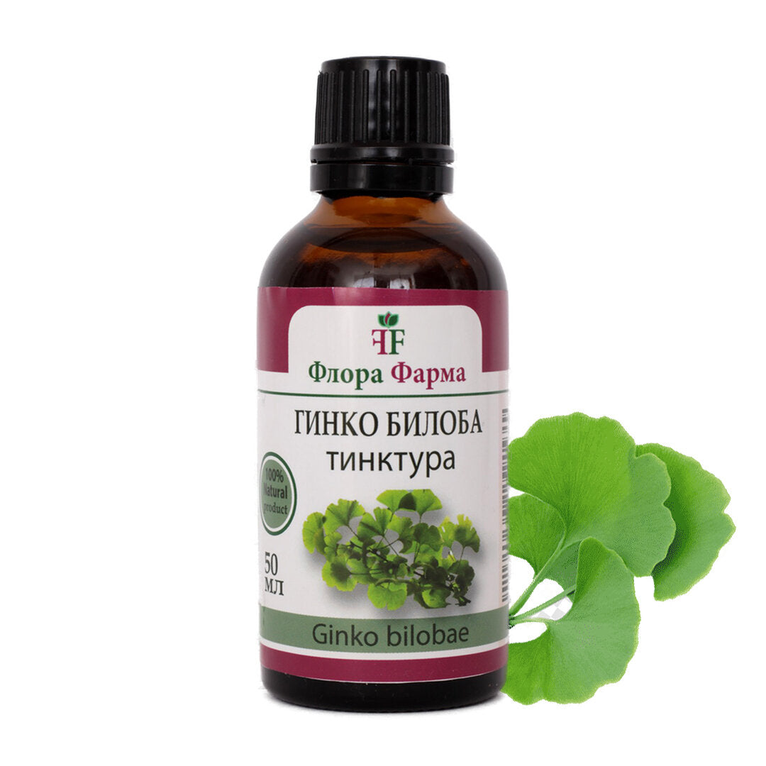 Ginkgo Biloba 500 mg - Tincture 50 ml Flora Farms