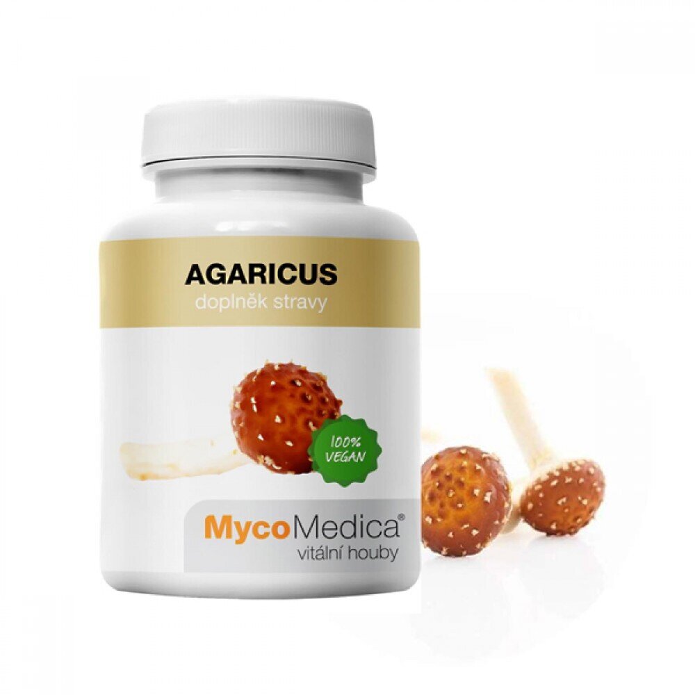 Agaricus 500 mg 90 kapsúl 30% polysacharidov <tc>MycoMedica</tc>