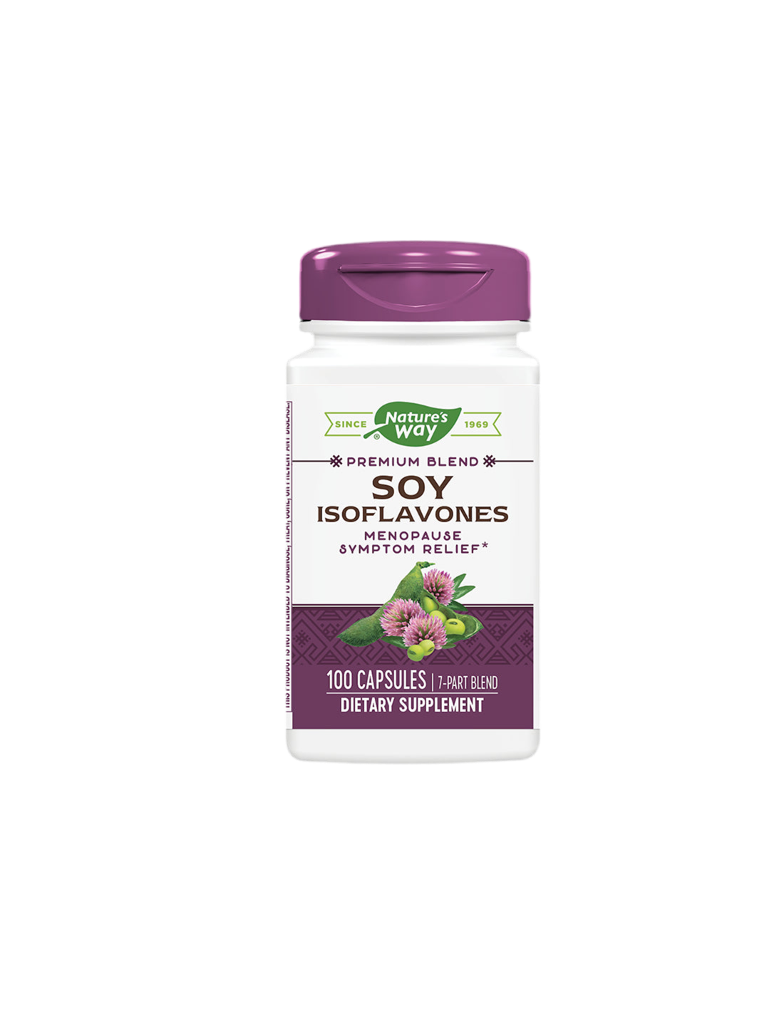 Sójové izoflavóny - prémiový vzorec - pre menopauzu, 500 mg, 100 kapsúl