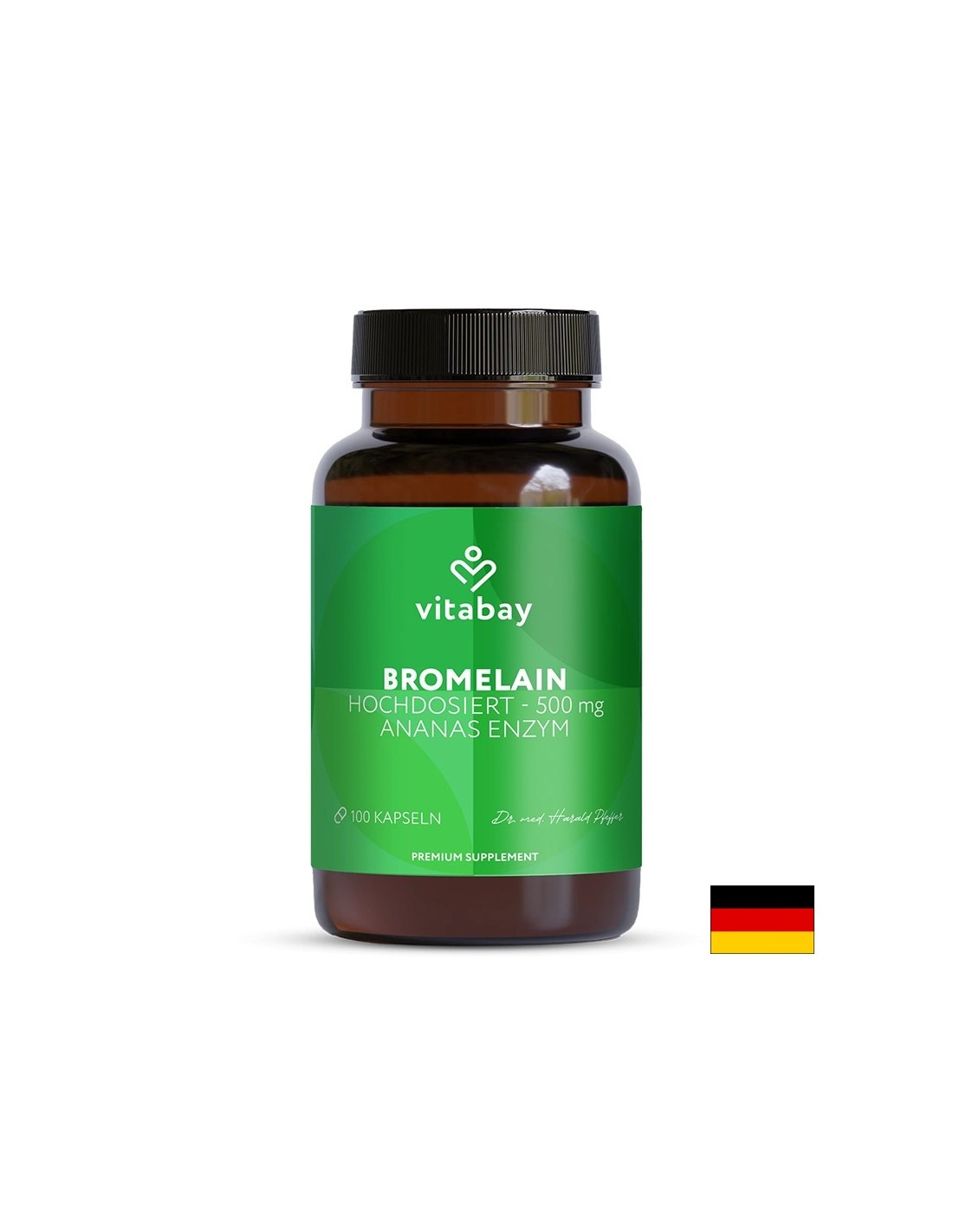 Dobré trávenie - Bromelain, 500 mg x 100 kapsúl