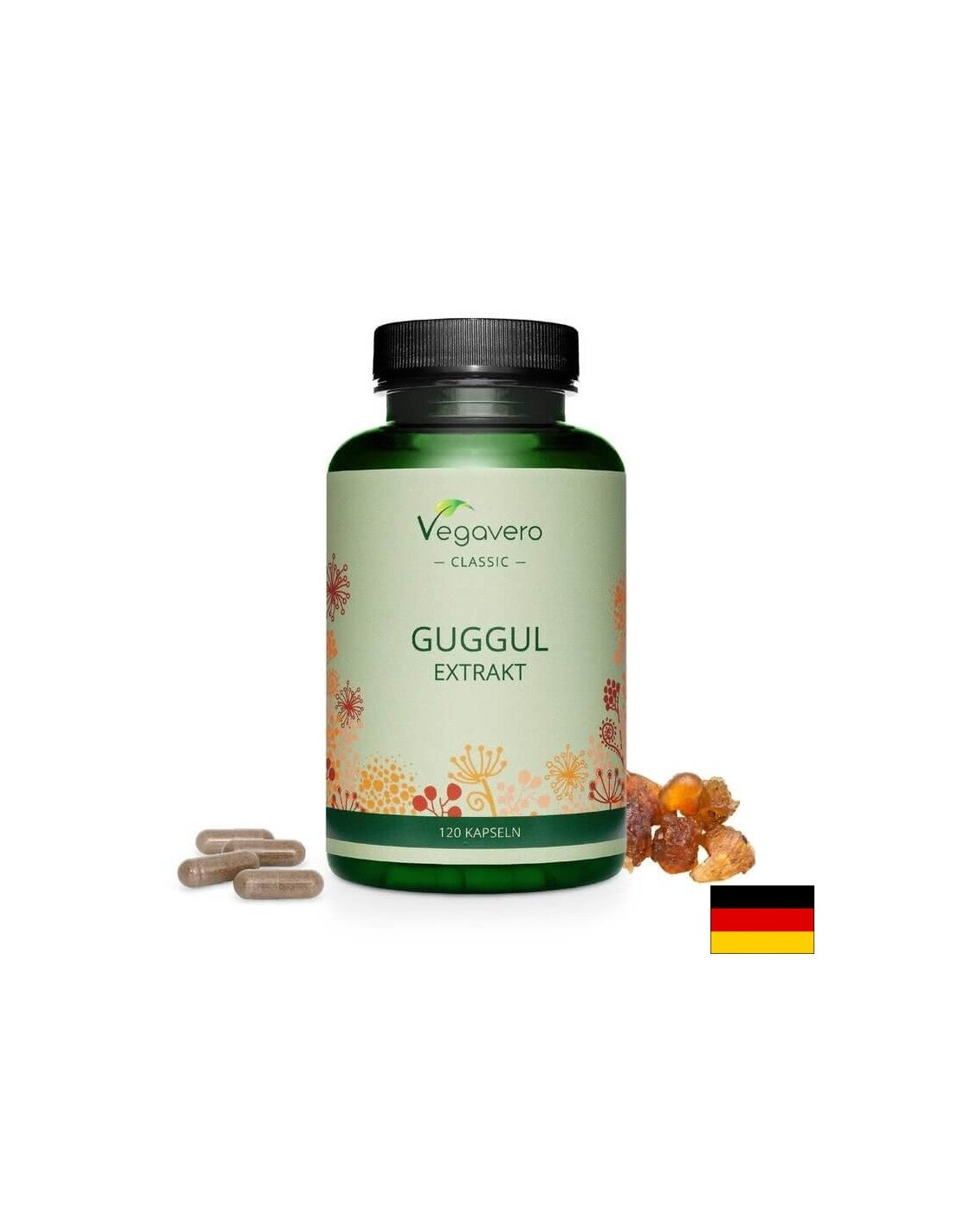 Guggul Extract, 120 kapsúl, 100% vegan <tc>Vegavero</tc>